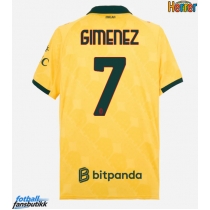 AC Milan Santiago Gimenez #7 Tredjedrakt 2025-26 Kortermet